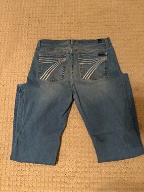 7famk tailorless light wash